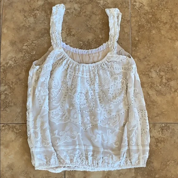 Hale Bob Embellished Tank Top - New, Never Worn - Picture 2 of 4